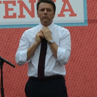 Foto Nicoloro G. 03/06/2016 Ravenna Chiusura campagna elettorale amministrative del PD a Ravenna con l' intervento del presidente del Consiglio. nella foto il premier Matteo Renzi.