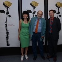 Foto Nicoloro G. 29/02/2016 Milano Panoramica di foto d' archivio di Umberto Eco. nella foto Umberto ospite alla Milanesiana del 26/06/2013 tra Elisabetta Sgarbi e l' editore Mario Andreose.