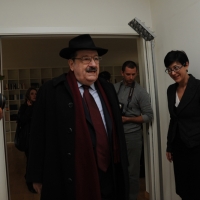 Foto Nicoloro G. 29/02/2016 Milano Panoramica di foto d' archivio di Umberto Eco. nella foto Umberto Eco interviene al dibattito, presso la Fondazione SUM, per la presentazione del progetto di alta formazione post laurea.