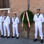 Foto Nicoloro G.   20/07/2022    Ravenna  Cerimonia in occasione del 157° anniversario del Corpo delle Capitanerie di porto. nella foto immagine dello schieramento durante la crimonia.