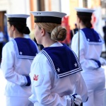 Foto Nicoloro G.   20/07/2022    Ravenna  Cerimonia in occasione del 157° anniversario del Corpo delle Capitanerie di porto. nella foto particolari durante la cerimonia.