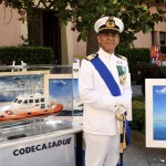 Foto Nicoloro G.   20/07/2022    Ravenna  Cerimonia in occasione del 157° anniversario del Corpo delle Capitanerie di porto. nella foto il capitano di Vascello Francesco Cimmino, comandante del Porto di Ravenna e della Direzione marittima dell' Emilia-Romagna.