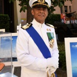 Foto Nicoloro G.   20/07/2022    Ravenna  Cerimonia in occasione del 157° anniversario del Corpo delle Capitanerie di porto. nella foto il capitano di Vascello Francesco Cimmino, comandante del Porto di Ravenna e della Direzione marittima dell' Emilia-Romagna.