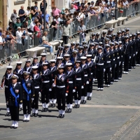 Foto Nicoloro G.   10/05/2015  Ravenna    Diciannovesimo raduno nazionale dei Marinai d' Italia. nella foto fucilieri del battaglione San Marco.