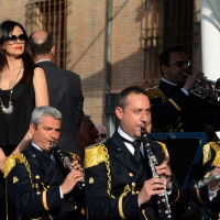 Foto Nicoloro G.   10/05/2015  Ravenna    Diciannovesimo raduno nazionale dei Marinai d' Italia. nella foto l' attrice Maria Grazia Cucinotta, testimonial dell' evento.
