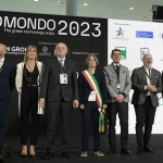 Foto Nicoloro G.   07/11/2023   Rimini   26° edizione di Ecomondo, evento internazionale di riferimento in Europa e nel bacino del Mediterraneo per la tecnologia, i servizi e le soluzioni nei settori dell' Economia Verde e Circolare. nella foto al centro del gruppo il ministro Gilberto Pichetto Fratin.