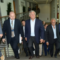 Foto Nicoloro G.    21/08/2017    Rimini     Seconda giornata della 38° edizione del Meeting di Rimini che quest' anno ha come tema ' Quello che tu erediti dai tuoi padri, riguadagnatelo, per possederlo”. nella foto il presidente del Parlamento Europeo Antonio Tajani.