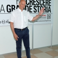 Foto Nicoloro G. 20/08/2018 Rimini Seconda giornata dell' edizione 2018 del Meeting di C.L. che quest' anno ha per tema ' Le forze che muovono la storia sono le stesse che rendono l' uomo felice '. nella foto il ministro Marco Bussetti.