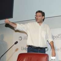Foto Nicoloro G. 20/08/2018 Rimini Seconda giornata dell' edizione 2018 del Meeting di C.L. che quest' anno ha per tema ' Le forze che muovono la storia sono le stesse che rendono l' uomo felice '. nella foto Giancarlo Giorgetti, sottosegretario alla Presidenza del Consiglio dei Ministri.