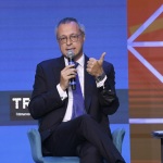 Foto Nicoloro G.   21/08/2021   Rimini    Seconda giornata della 42° edizione del Meeting di Comunione e Liberazione che quest' anno ha per titolo ' Il coraggio di dire io '. nella foto il presidente di Confindustria Carlo Bonomi.