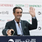 Foto Nicoloro G.   21/08/2021   Rimini    Seconda giornata della 42° edizione del Meeting di Comunione e Liberazione che quest' anno ha per titolo ' Il coraggio di dire io '. nella foto Attilio Fontana presidente regione Lombardia.