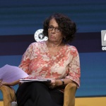Foto Nicoloro G.   21/08/2021   Rimini    Seconda giornata della 42° edizione del Meeting di Comunione e Liberazione che quest' anno ha per titolo ' Il coraggio di dire io '. nella foto Marina Sereni viceministro Affari Esteri.