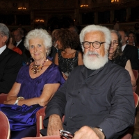 Foto Nicoloro G. 03/09/2011 Venezia Al teatro La Fenice serata finale con premiazione del vincitore del ”Premio Campiello Letteratura” alla sua quarantanovesima edizione. nella foto Cesare Rimini e la moglie