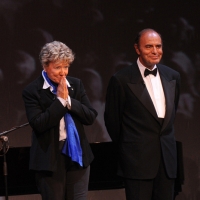 Foto Nicoloro G. 01/09/2012 Venezia Cinquantesima edizione del Premio Campiello promosso e organizzato da Confindustria Veneto. Nella tradizionale sede del teatro La Fenice si è svolta la serata di premiazione del vincitore del Premio Campiello 2012. nella foto Dacia Maraini – Bruno Vespa