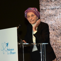 Foto Nicoloro G. 17/11/2017 Milano 9° edizione di 'Science for Peace ', Conferenza mondiale dal titolo ' Post-Verita''. nella foto Emma Bonino.