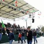 Foto Nicoloro G.   08/05/2022   Rimini  Giornata conclusiva della 93° Adunata Nazionale Alpini che culmina con la sfilata generale 
davanti alle autorita' militari e civili e una folla di spettatori. nella foto la delegazione della Slovacchia.