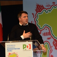 Foto Nicoloro G.   28-29/01/2017   Rimini   Assemblea nazionale amministratori locali. nella foto il segretario PD Matteo Renzi.