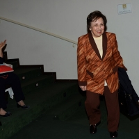 Foto Nicoloro G. 17/05/2016 Ravenna Nell' ambito della manifestazione ' Scrittura Festival ' il premio Nobel iraniano Shirin Ebadi presenta il suo libro ' Finchè non saremo liberi '. nella foto il premio Nobel Shirin Ebadi.