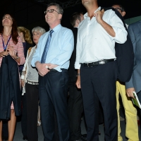 Foto Nicoloro G. 22/08/2016 Rimini Quarta giornata della trentasettesima edizione del Meeting di Rimini che ha per titolo ' Tu sei un bene per me '. Inaugurata dal Capo dello Stato questa manifestazione si svolge per sette giorni tra incontri, dibattiti, mostre. nella foto il ministro Angelino Alfano con il suo collega tedesco Thomas de Maizière.