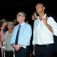 Foto Nicoloro G. 22/08/2016 Rimini Quarta giornata della trentasettesima edizione del Meeting di Rimini che ha per titolo ' Tu sei un bene per me '. Inaugurata dal Capo dello Stato questa manifestazione si svolge per sette giorni tra incontri, dibattiti, mostre. nella foto il ministro Angelino Alfano con il suo collega tedesco Thomas de Maizière.