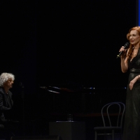 Foto Nicoloro G. Milano 26/06/2017 Con la presenza del ministro dei Beni Culturali si e' aperta ufficialmente la 18° edizione de ' La Milanesiana ' che quest' anno ha per tema ' Paura e Coraggio '. nella foto la cantante Ute Lemper.