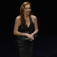 Foto Nicoloro G. Milano 26/06/2017 Con la presenza del ministro dei Beni Culturali si e' aperta ufficialmente la 18° edizione de ' La Milanesiana ' che quest' anno ha per tema ' Paura e Coraggio '. nella foto la cantante Ute Lemper.