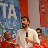 Foto Nicoloro G. 09/09/2018 Ravenna Serata di chiusura della Festa Nazionale de l' Unita'. nella foto il segretario nazionale del PD Maurizio Martina.