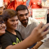 Foto Nicoloro G.   09/09/2018   Ravenna    Serata di chiusura della Festa Nazionale de l' Unita'. nella foto il segretario nazionale del PD Maurizio Martina.