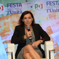 Foto Nicoloro G. 04/09/2018 Ravenna Festa Nazionale de l' Unita0. nella foto Elisabetta Gualmini, vicepresidente della regione Emilia-Romagna.