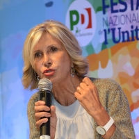 Foto Nicoloro G. 01/09/2018 Ravenna Continua la Festa Nazionale de l' Unita'. nella foto Barbara Pollastrini, vicepresidente del PD.