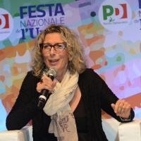 Foto Nicoloro G.   01/09/2018   Ravenna  Continua la Festa Nazionale de l' Unita'. nella foto Anna Rossomando, vicepresidente del Senato.