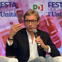 Foto Nicoloro G. 08/09/2018 Ravenna Festa Nazionale de l' Unita'. nella foto il sindaco di Rimini Andrea Gnassi.