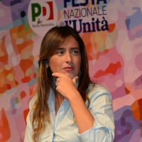 Foto Nicoloro G.   08/09/2018   Ravenna    Festa Nazionale de l' Unita'. nella foto l' ex ministra Maria Elena Boschi.