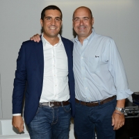 Foto Nicoloro G. 29/08/2018 Ravenna Festa Nazionale dell' Unita'. nella foto il sindaco di Ravenna Michele De Pascale, a sinistra, e il governatore della regione Lazio Nicola Zingaretti.