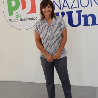 Foto Nicoloro G. 30/08/2018 Ravenna Continua la Festa Nazionale de l' Unita'. nella foto la parlamentare PD Debora Serracchiani.