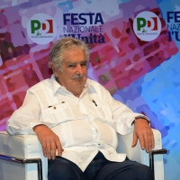 Foto Nicoloro G. 30/08/2018 Ravenna Continua la Festa Nazionale de l' Unita'. nella foto l' ex presidente dell' Uruguay Pepe Mujica.