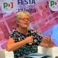 Foto Nicoloro G. 05/09/2018 Ravenna Continua la Festa Nazionale de l' Unita'. nella foto Annamaria Furlan, segretaria generale CISL.