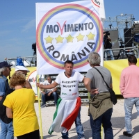 Foto Nicoloro G. 22/09/2017 Rimini Seconda giornata della quarta edizione di ' Italia 5 Stelle ', manifestazione a carattere nazionale del Movimento. nella foto simpatizzanti.