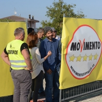 Foto Nicoloro G. 22/09/2017 Rimini Seconda giornata della quarta edizione di ' Italia 5 Stelle ', manifestazione a carattere nazionale del Movimento. nella foto il deputato Roberto Fico.