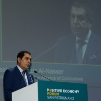 Foto Nicoloro G. 07/04/2016 Coriano (RN) Comunita' di San Patrignano Terza edizione del ' Positive Economy Forum '. nella foto Nassir Abdulaziz Al-Nasser, alto rappresentante ONU.