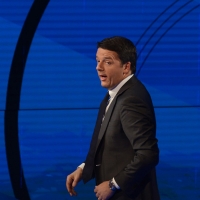 Foto Nicoloro G. 13/11/2016 Milano Trasmissione televisiva su Rai 3 ' Che tempo che fa '. nella foto il premier Matteo Renzi.
