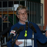 25/02/2017 Ravenna Vasco Errani interviene all' assemblea della sua sezione di riferimento di Ravenna. nella foto Vasco Errani durante il suo intervento.