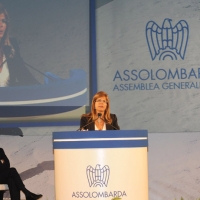 Foto Nicoloro G. 13/06/2011 Milano Assemblea annuale dell’ Assolombarda. nella foto Emma Marcegaglia