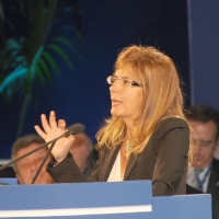 Foto Nicoloro G. 13/06/2011 Milano Assemblea annuale dell’ Assolombarda. nella foto Emma Marcegaglia