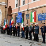Foto Nicoloro G.   25 Aprile 2024   Ravenna   Celebrazioni per il 79° anniversario della Liberazione. nella foto la sfilata di gonfaloni e bandiere.