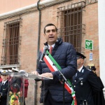 Foto Nicoloro G.   25 Aprile 2024   Ravenna   Celebrazioni per il 79° anniversario della Liberazione. nella foto il sindaco Michele de Pascale.