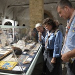 01/09/2022   Ravenna   Per il centenario dello Scautismo a Ravenna allestita una mostra dal titolo \' Sulle tracce degli scout \'. nella foto visitatori lungo la mostra.