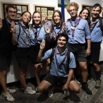 01/09/2022   Ravenna   Per il centenario dello Scautismo a Ravenna allestita una mostra dal titolo ' Sulle tracce degli scout '. nella foto un gruppo di scout.