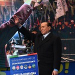 Foto Nicoloro G.   24/01/2020   Ravenna    Chiusura della campagna elettorale per le regionali dell' Emilia-Romagna. nella foto Silvio Berlusconi.