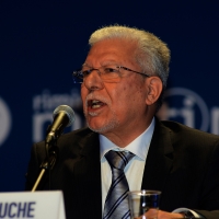 Foto Nicoloro G.   24/08/2015    Rimini    Quinta giornata dell' edizione 2015 del Meeting di C.L. dal titolo ' Di che è mancanza questa mancanza, cuore, che a un tratto ne sei pieno ? '. nella foto il ministro degli Esteri della Tunisia Taieb Baccouche.